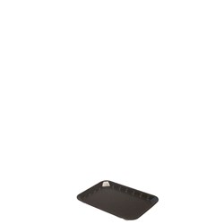 Foam Tray Fst Black 7X5 Inch