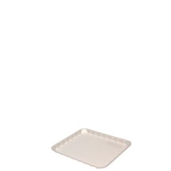 Foam Tray FST White 8x7 Inch