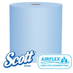 Paper Hand Towel Scott Blue Slim Roll 176m