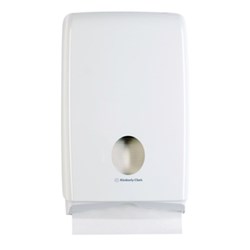 Hand Towel Dispenser Aquarius Compact White 