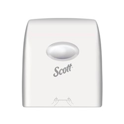 Hand Roll Towel Dispenser Slim Roll White 