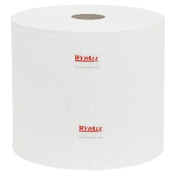 Wipes On Roll Wypall x80 Jumbo Roll White Perforated 310X345mm 540 Per Roll