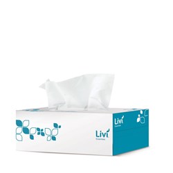 Facial Tissues Essentials 2 Ply 200 Sheets White 