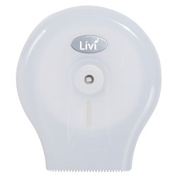 Toilet Tissue Dispenser Single Roll White 