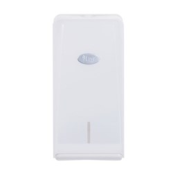 Toilet Tissue Dispenser Interleave White