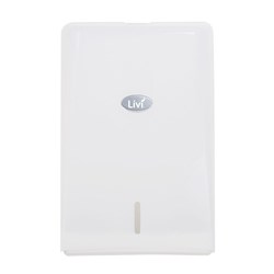 Hand Towel Dispenser Interleave Compact White 