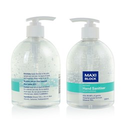 Hand Sanitiser Maxi Block 500ml
