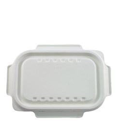 Lid Rectangular Natural Fibre Container 