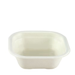 Natural Fibre Square Container 8 oz