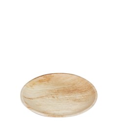 Plate Round Flat Palm Leaf 200mm