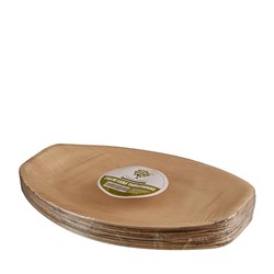 Plate Oval Palm Leaf 415X270mm