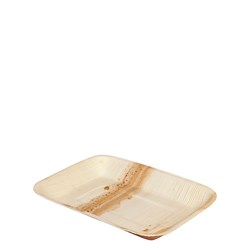 Plate Rectangular Palm Leaf240X160mm