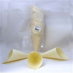 Wood Cone Palm Leaf- 6.5X18 cm