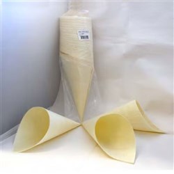 Wooden Food Cone 9x23cm