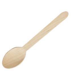 Cutlery Spoon Wooden 160mm