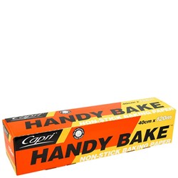 Silicone Baking Paper Handy Bake Roll White 40cm x120m