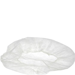 Cap Bouffant White 23 Inch
