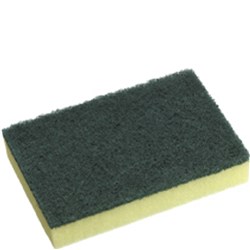 Sponge Scourer Green 150x100mm