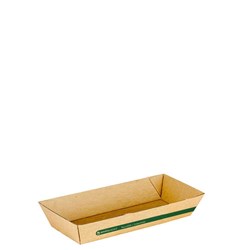 Hot Dog Tray/Brown Corrugated Kraft
