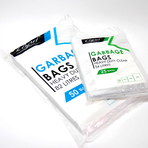 Clear Garbage Bags