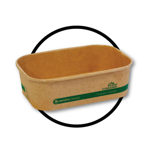 Eco Friendly Paperboard Containers & Lids